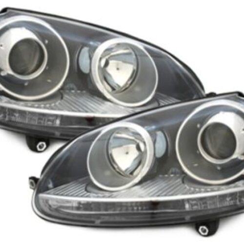 Кристални фарове за Golf 5 – GTI дизайн