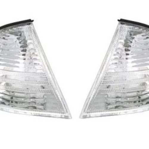 Кристални мигачи до фара BMW E46 комби (98-01) – хром