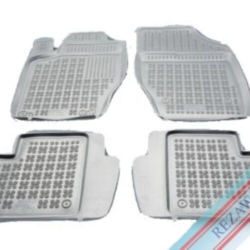 Гумени стелки за CITROEN C4 I (2004-2010) / C4 II (2010-2017) / PEUGEOT 307 (2001-2007) – тип леген сиви
