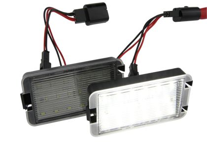LED ПЛАФОНИ ЗА НОМЕР SEAT ALTEA / IBIZA / CORDOBA / LEON / TOLEDO - Автоаксесоари
