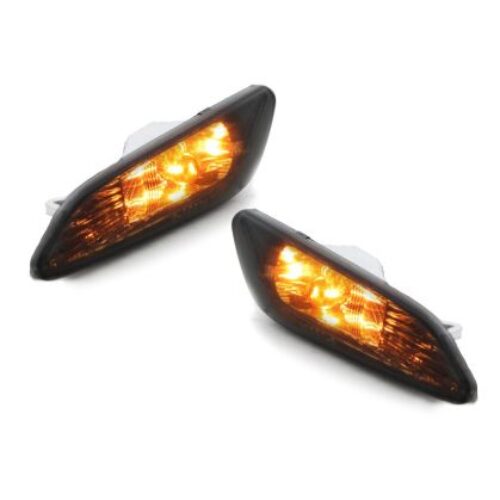 Кристални мигачи Alfa 156 – черен хром