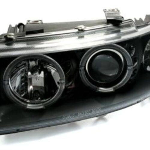 Кристални фарове Angel Eyes SEAT LEON / TOLEDO (1999-2004)- черни