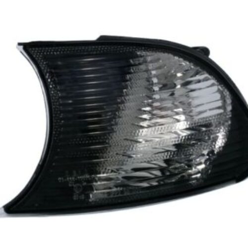 Кристални мигачи до фара BMW E46 купе / кабрио (2001-2003) – затъмнени