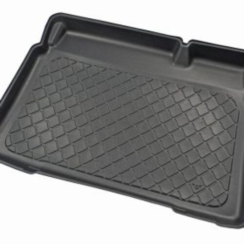 Гумирана стелка за багажник за Opel Crossland X (2017+) lower boot with provision for height adjustable boot floor; no / under height adjustable boot floor (Flex Floor)