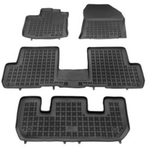 Гумени стелки за DACIA Lodgy I (2012-2020) / DACIA Logan I Stepway (2012-2020) – 7 местна – тип леген с трети ред седалки