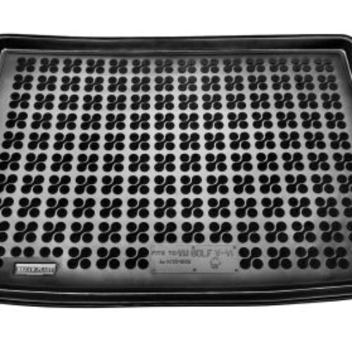 Гумена стелка за багажник за VW Golf V (2003-2008) / Golf VI (2008-2013) – Хечбек (със стандартна резервна гума) – Rezaw Plast