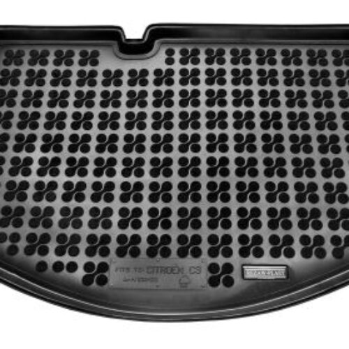 Гумена стелка за багажник за Citroen C3 (2009 – 2016) with small spare tire – Rezaw Plast