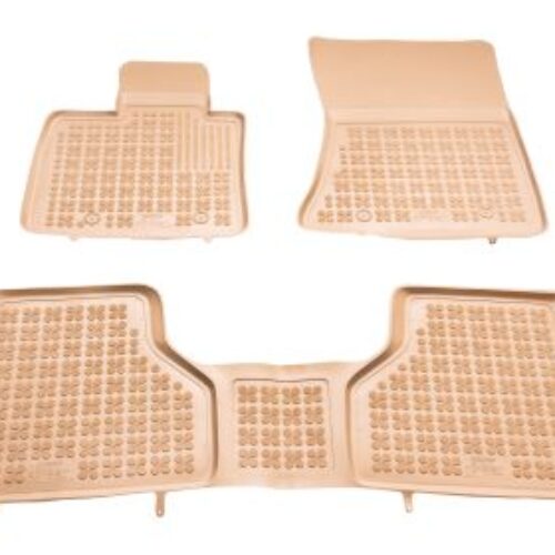 Гумени стелки за BMW X5 E70 (2007-2013) / X6 E71 (2008-2014) – тип леген бежови