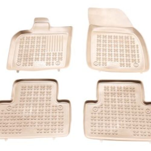 Гумени стелки за VOLVO V50 (2004-2012) – тип леген бежови