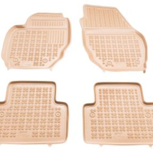 Гумени стелки за VOLVO S80 II (2006-2016) / V70 III / XC70 II (2007-2016) – тип леген бежови