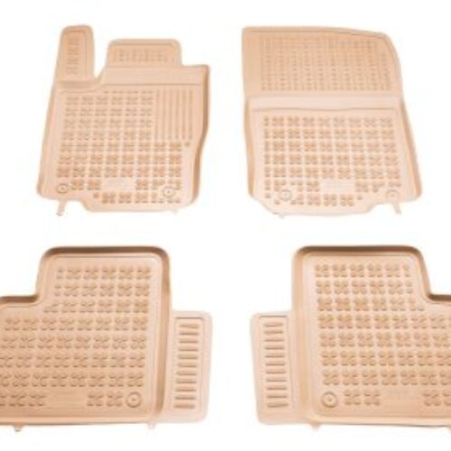 Гумени стелки за MERCEDES ML W166 (2011-2015) / GL X166 (2012-2015) / GLE W166 / GLE C295 (2015-2019) – тип леген бежови