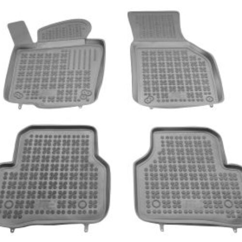 Гумени стелки за VW Passat B6 / B7 (2005-2014) / Tiguan (2007-2016) / Jetta (2010-2018) – тип леген сиви