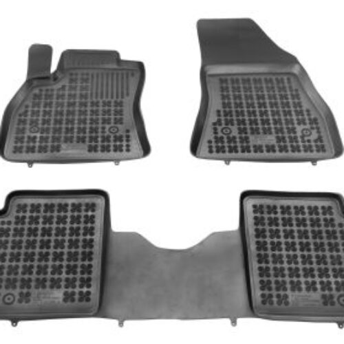 Гумени стелки за FIAT 500L / 500L Trekking / 500L Living  (2013-2022) – 7 seats – тип леген