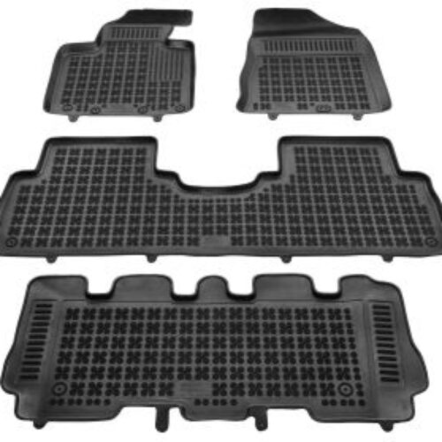 Гумени стелки за KIA Sorento III (2015-2020) – 7 seats – тип леген