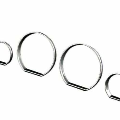 Рингове за табло BMW E46 (1998-2005) – хром