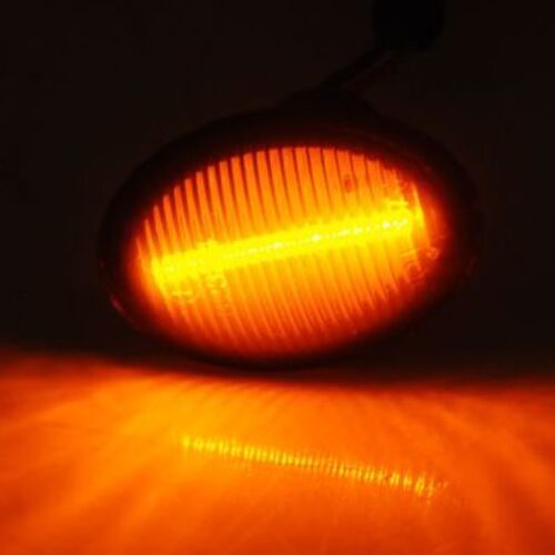 Диодни мигачи за FIAT 500 (2007+) / FORD KA (2008+) / LANCIA YPSILON – smoke