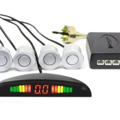 Парктроник с LED дисплей – със сребристи датчици