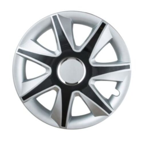 Тасове за джанти Run черно / сребро – 16"