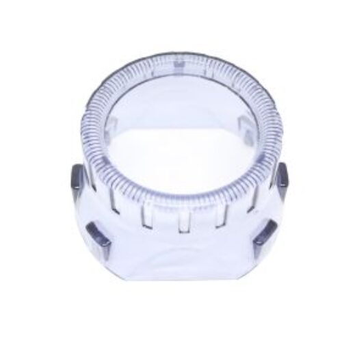 Капачка за лупи 2.5" овална прозрачна D=10cm