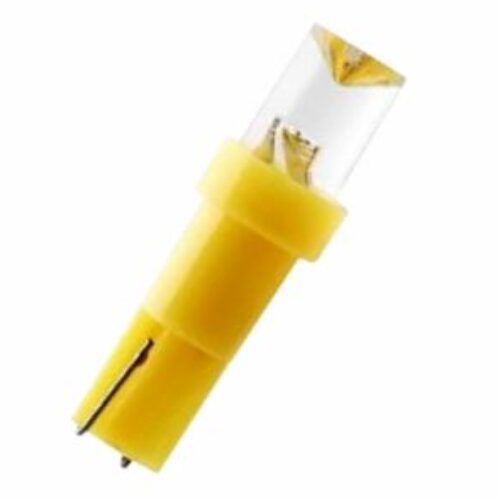 Лед крушки тип T5 12V/1,2W жълт
