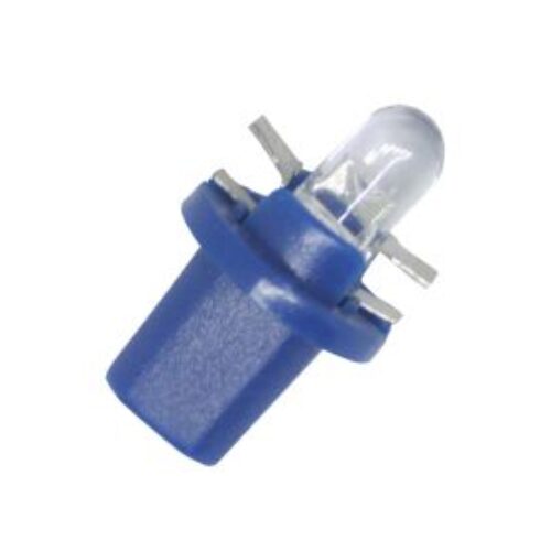 Лед крушки тип B8.5 12V/2W – син цвят