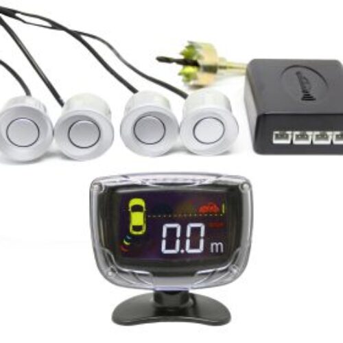 Парктроник с LED дисплей 3 Инча – сребристи датчици