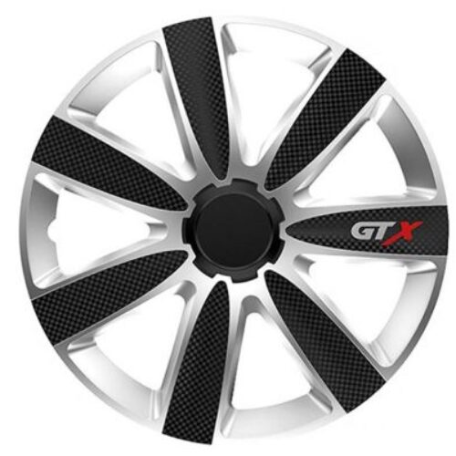 Тасове за джанти GTX CARBON Black/Silver – 16"