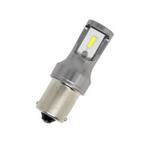 Диодна крушка BA15S с 2 1860 chip super bright диода с Canbus- единична светлина Бял