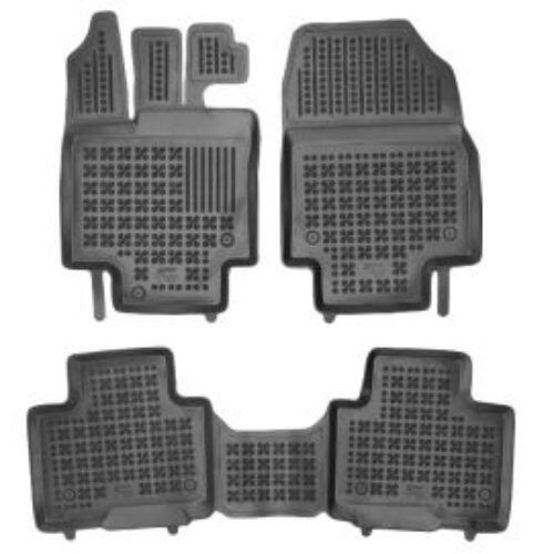 Гумени стелки за TOYOTA Highlander IV (XU70) (2019+) 5 места – тип леген