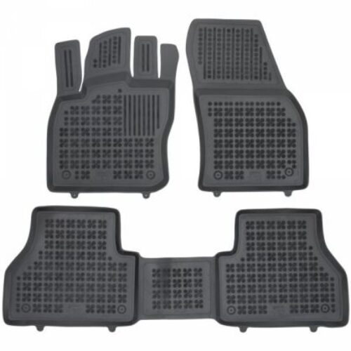 Гумени стелки за VW Caddy (2021+) / FORD Connect III / Grand Tourneo Connect III (2022+) – 5 места – тип леген