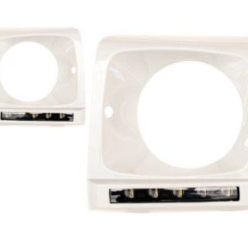 Дневни светлини за Mercedes W461 / W463 G-CLASS (1989-2010)  – сиви с опушени дневни светлини