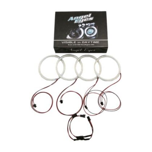 Ангелски Очи Диодни за BMW E46 купе (2003+) с 66 диода – Жълт цвят