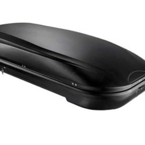 Автобокс Junior Easy 180x94x39cm с 85 mm крепежи, с ключ, 530 литра – черен