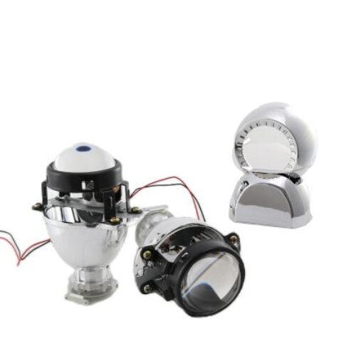 Биксенон лупи за вграждане MORIMOTO MINI 2" – к-т с 2бр. овални капачки