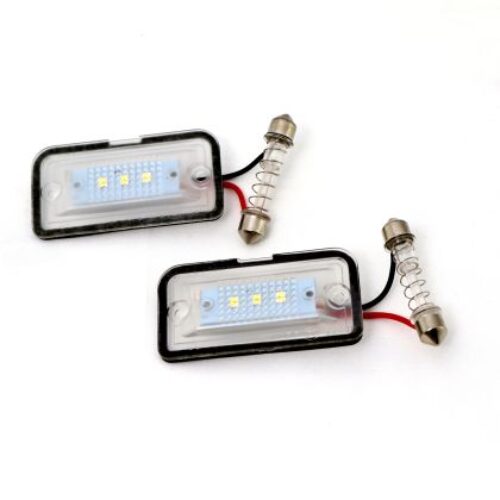 Плафони за осветление на задния номер за Mercedes W209 CLK, 61×31 mm