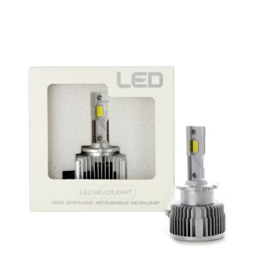 Лед крушки – Led система D2S D2R за подмяна на фабричен ксенон 50W – Canbus 6000K – 100% по силни от фабричен ксенон