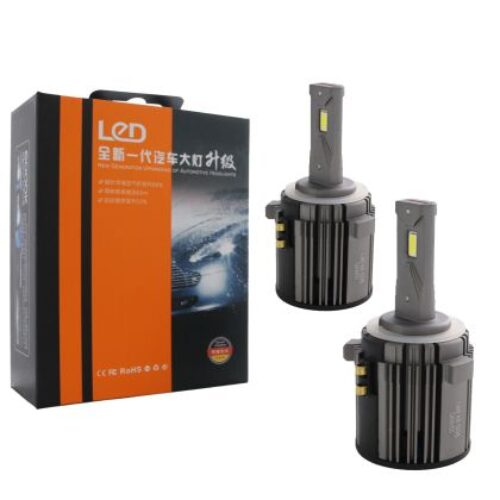 Лед крушки – Led система за VW Golf 6 / Golf 7 / Mercedes Sprinter (2006-2018) модел A60 за фарове – 20000 Лумена 55W – Canbus 6000K – 1400% повече светлина