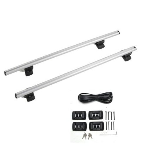 Греди напречни за багажник за кола напречни – за фабрични резби на покрива, 135см, с ключ