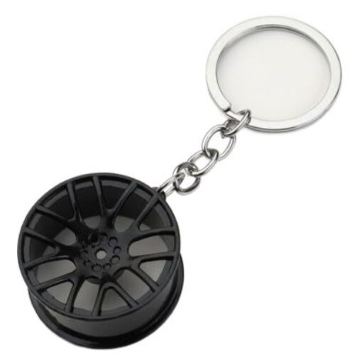 Ключодържател Алуминиева джанта – черна