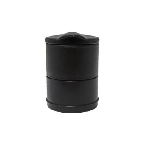 Пепелник за кола – черен цвят с лед осветление