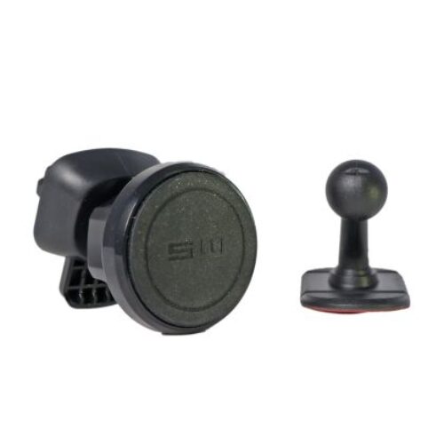 Поставка за телефон за въздуховод с магнит – черен цвят