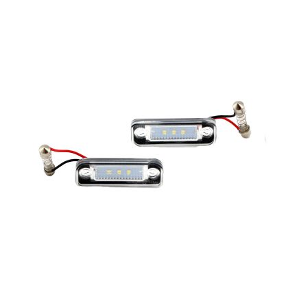 LED ПЛАФОНИ ЗА НОМЕР MERCEDES W211 W203 W221 W164 W220 GLK X204 ML W202 W210 W204 - Автоаксесоари