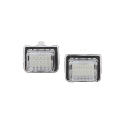 LED ПЛАФОНИ ЗА НОМЕР MERCEDES W211 W203 W221 W164 W220 GLK X204 ML W202 W210 W204 - Автоаксесоари