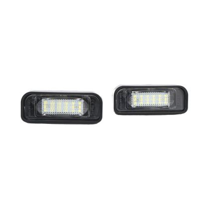 LED ПЛАФОНИ ЗА НОМЕР MERCEDES W211 W203 W221 W164 W220 GLK X204 ML W202 W210 W204 - Автоаксесоари