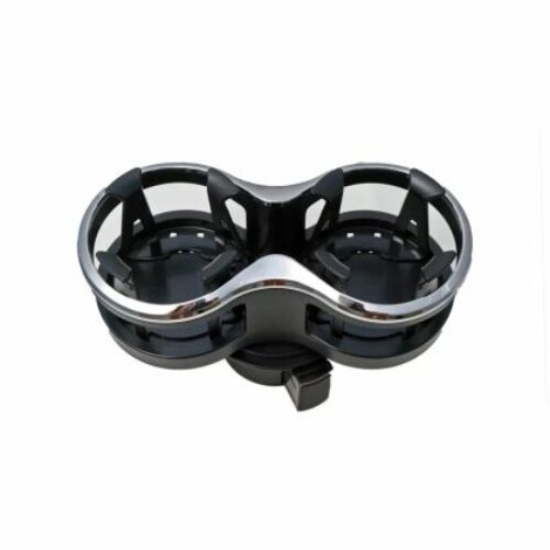 Поставка за две чаши – разклонител – черен цвят