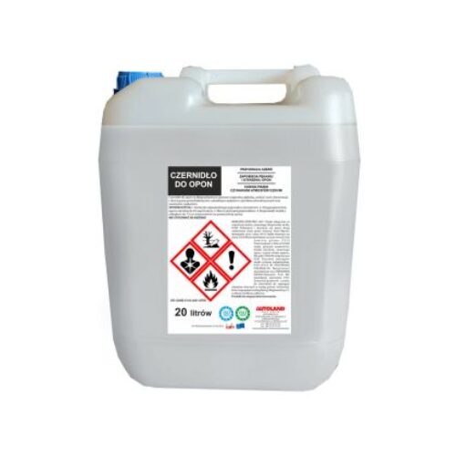 Препарат за полиране и дълготраен черен блясък на гуми – голяма разфасовка, 20 л