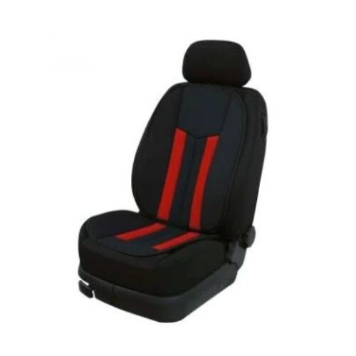 Постелка за седалка Petex "Oslo" – Черно-червена цвят