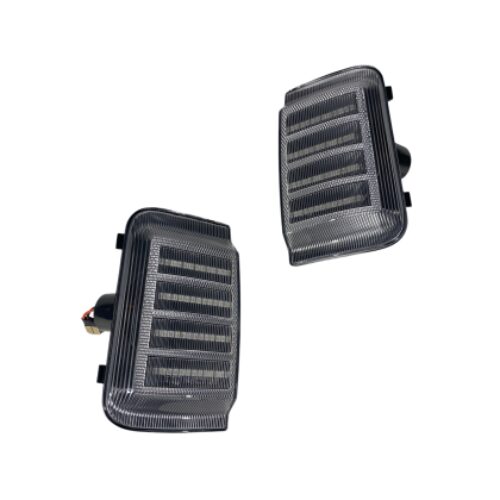 Диодни бягащи мигачи за огледала за  Fiat Ducato / Citroen Jumper / Promaster (2006-2019) – хром