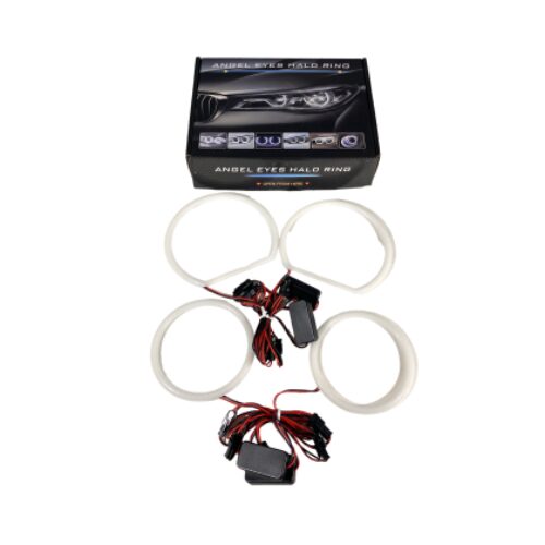 Ангелски Очи Лайтбар дизайн за BMW X3 E83 (2000-2010) – бял цвят