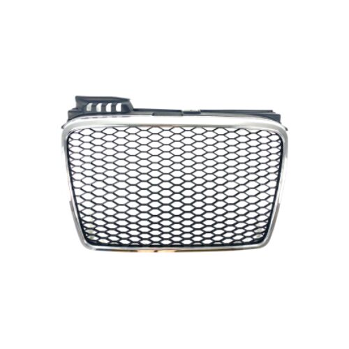 Решетка без емблема за Audi A4 B7 (2004-2007) –  RS Look с хром рамка